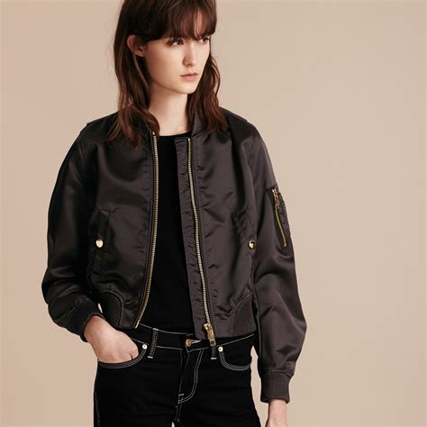 burberry bomber jacket womens